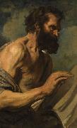Anthony Van Dyck Study of a Bearded Man with Hands Raised, France oil painting artist